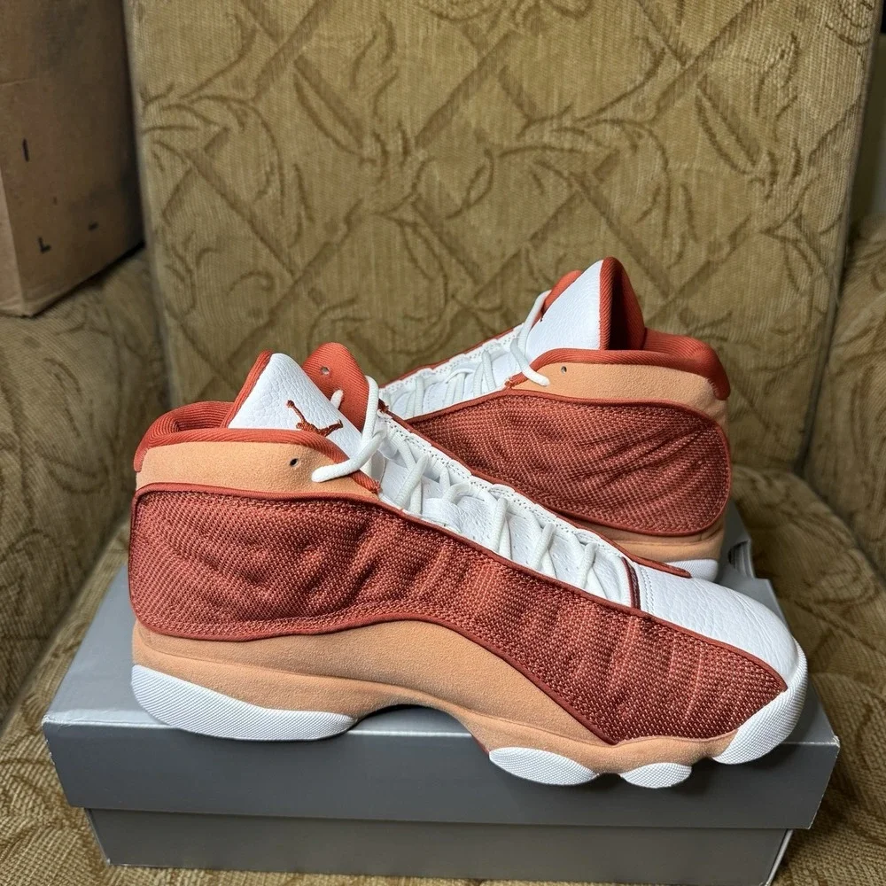 Nike Air Jordan 13 Retro 'Dune Red' Terra Blush White DJ5982-601 Men's 9